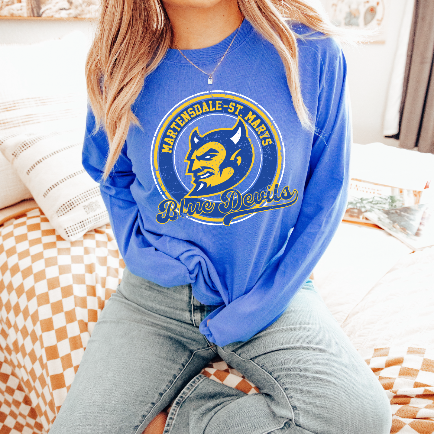 Martensdale St Mary's Blue Devils Spirit Wear