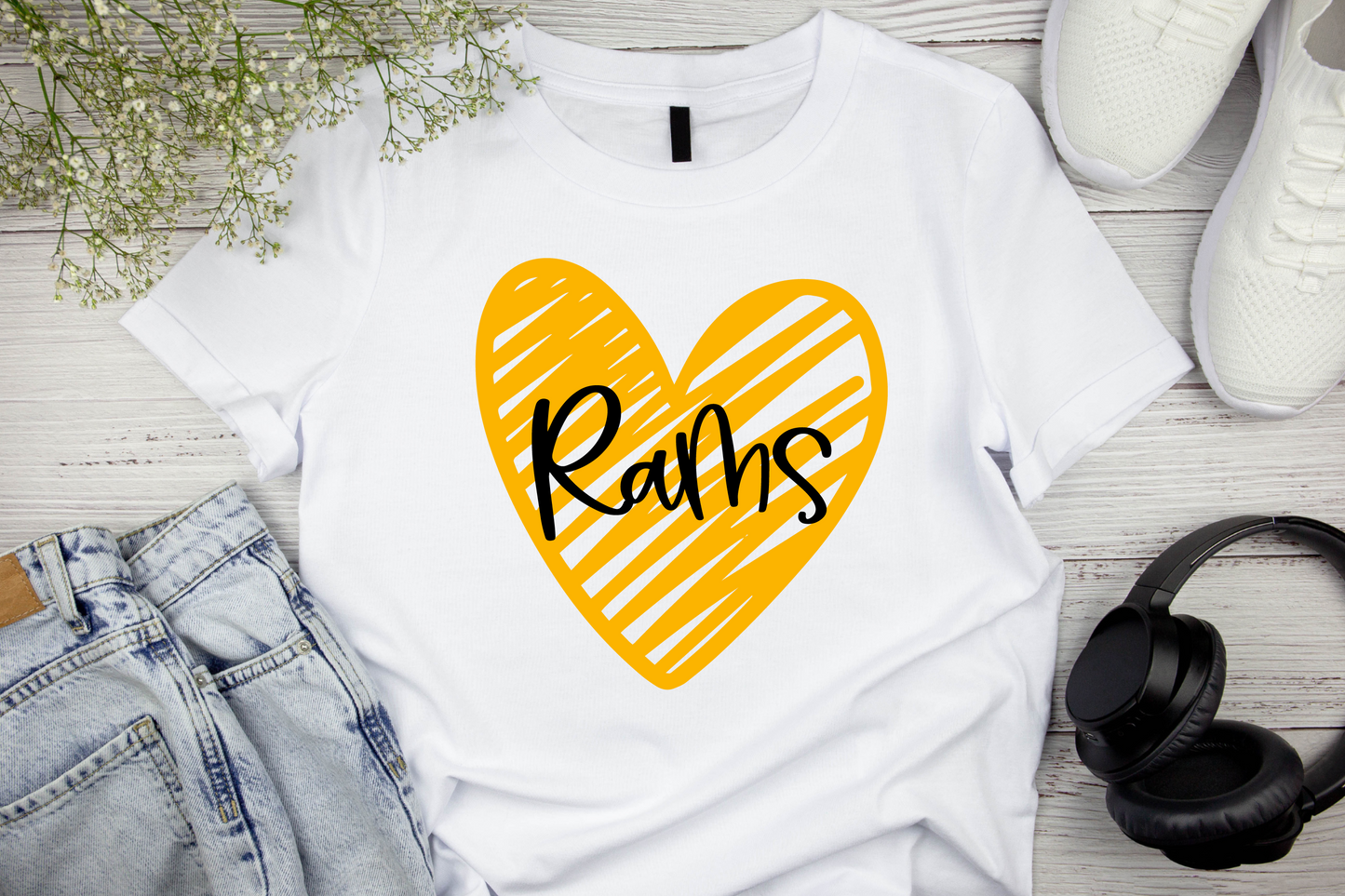 Rams Heart T-shirt