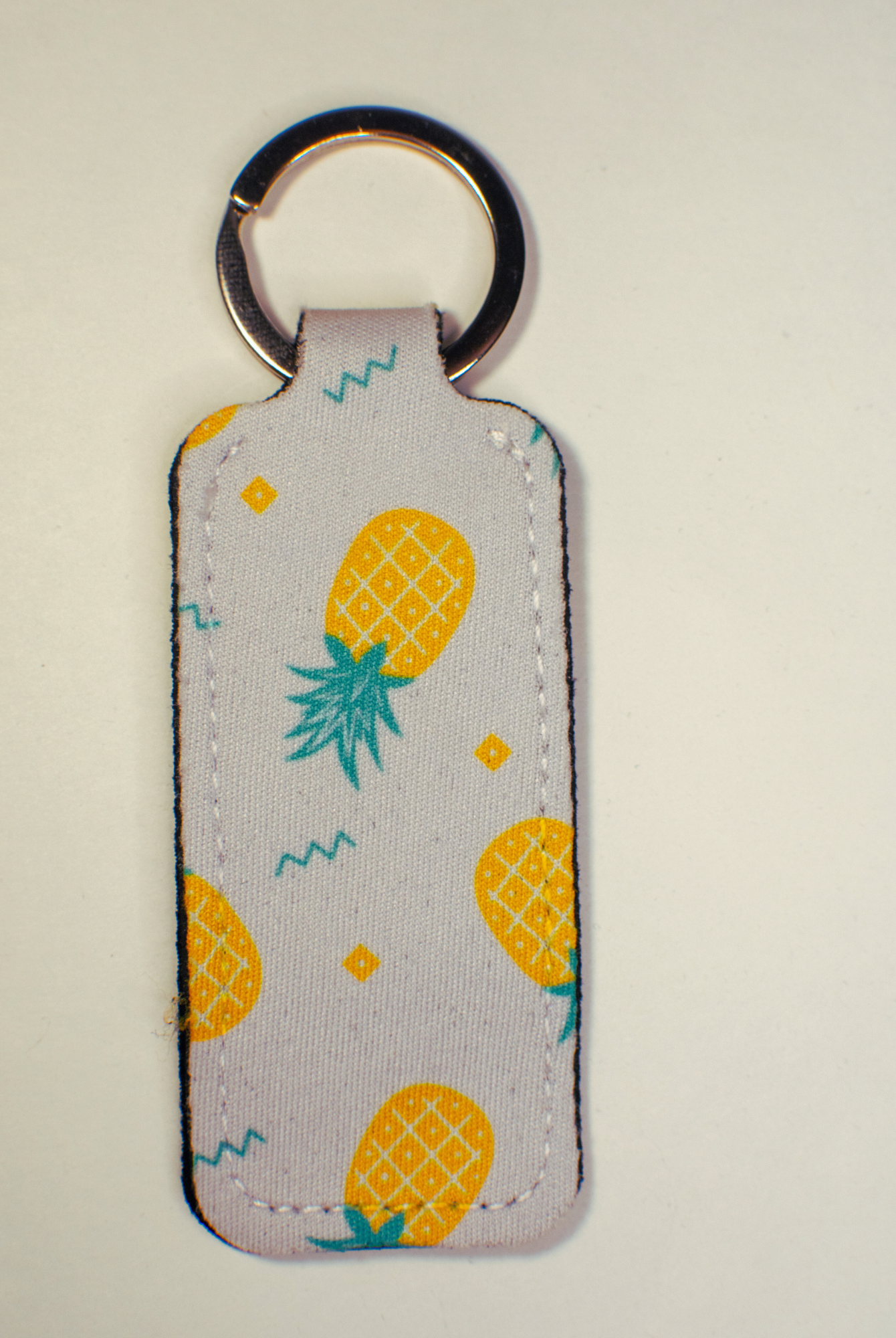 Pineapple Lip Balm Keychain