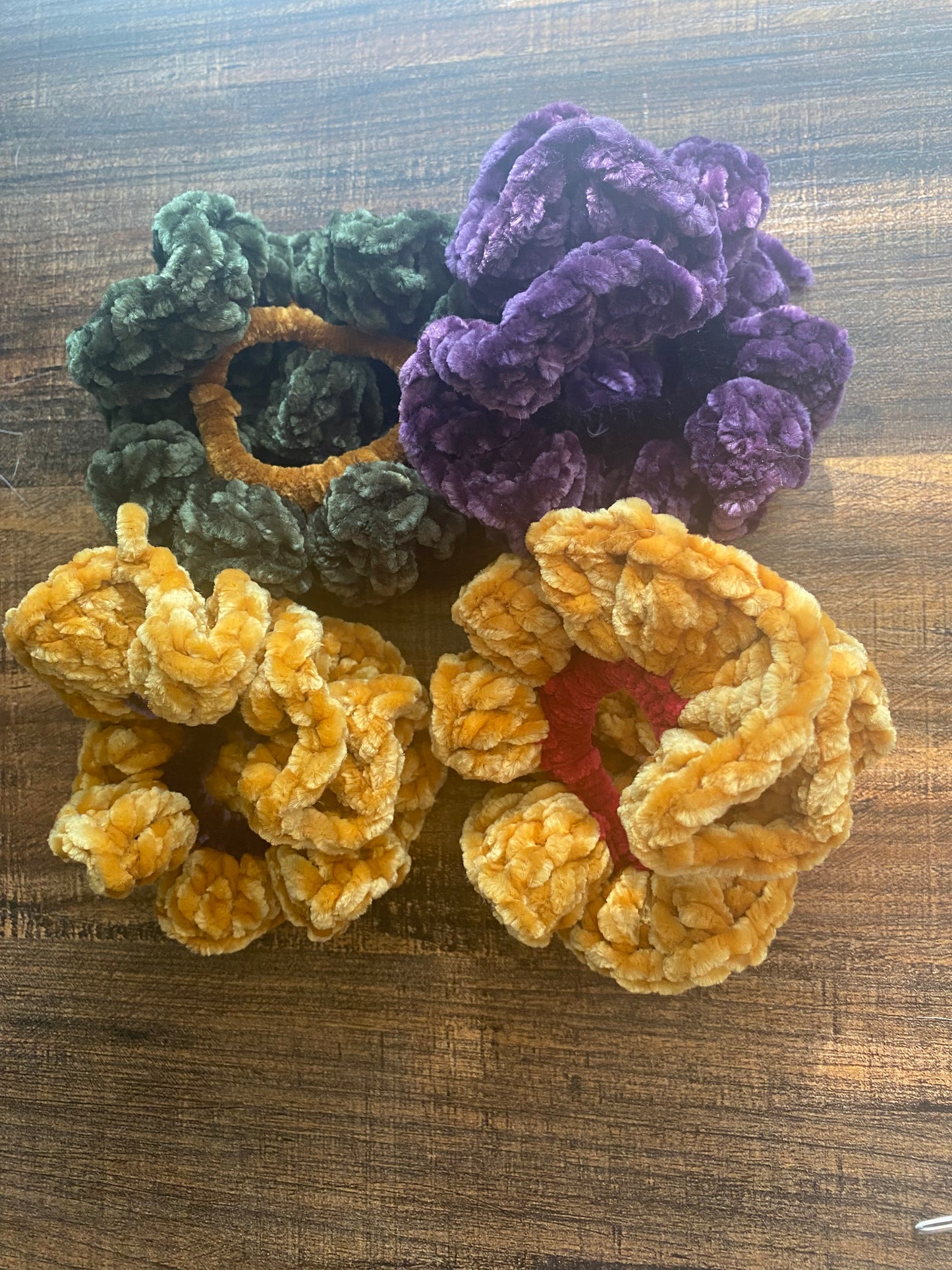 School Spirit Scrunchies