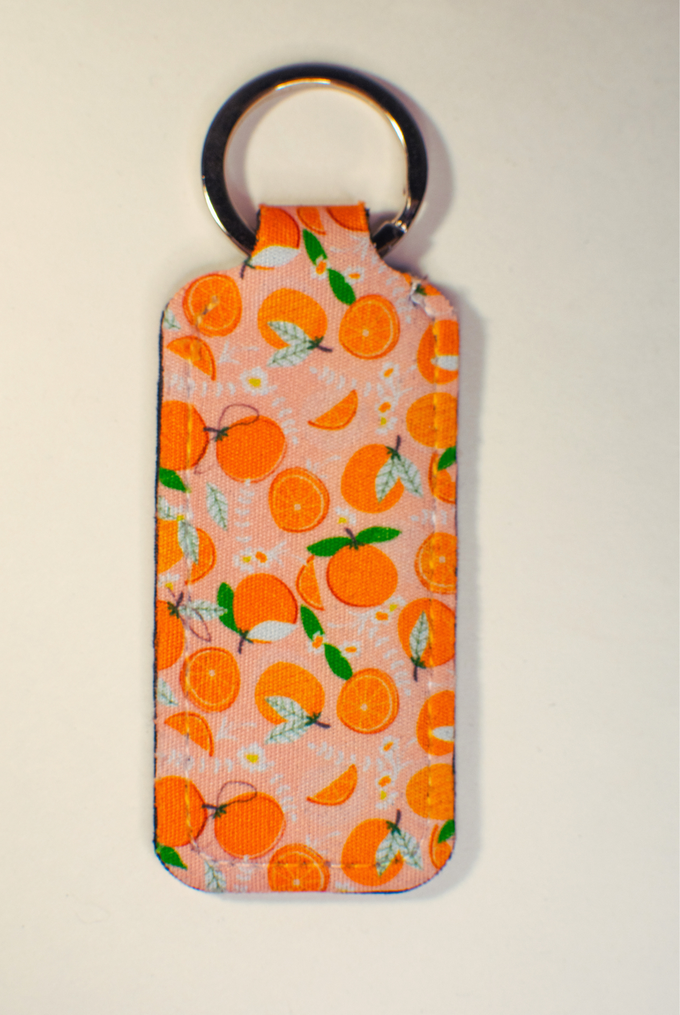 Oranges Lip Balm Keychain