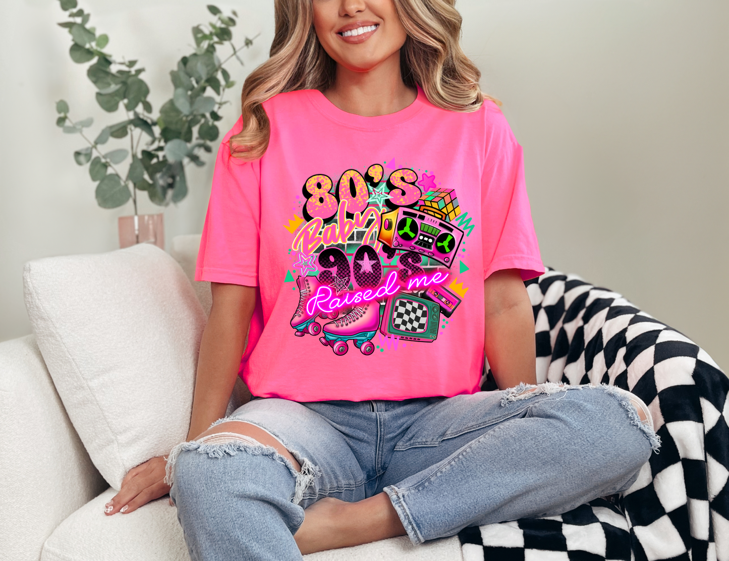 80s Baby, 90s Raised Me T-shirt