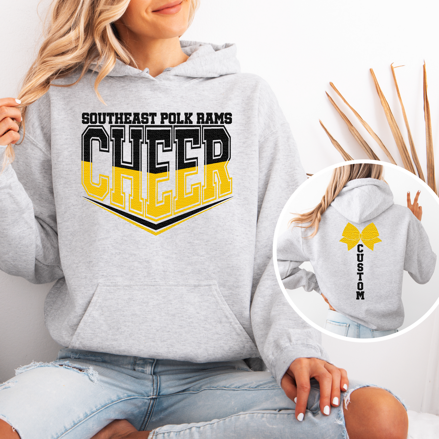 Customized Southeast Polk Cheer Sweatshirt
