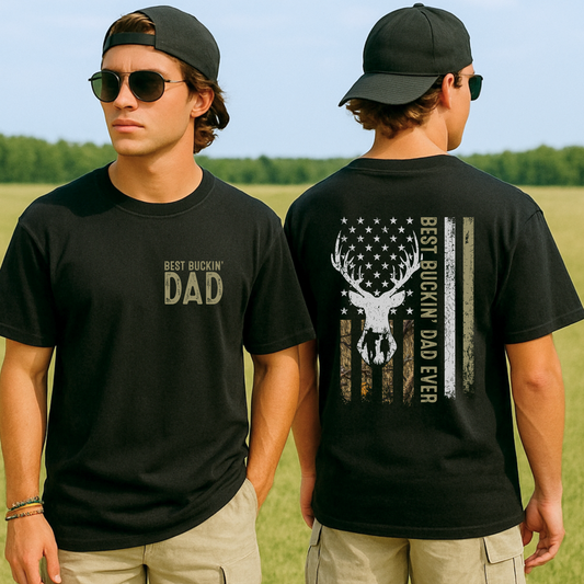 Best Buckin' Dad T-shirt