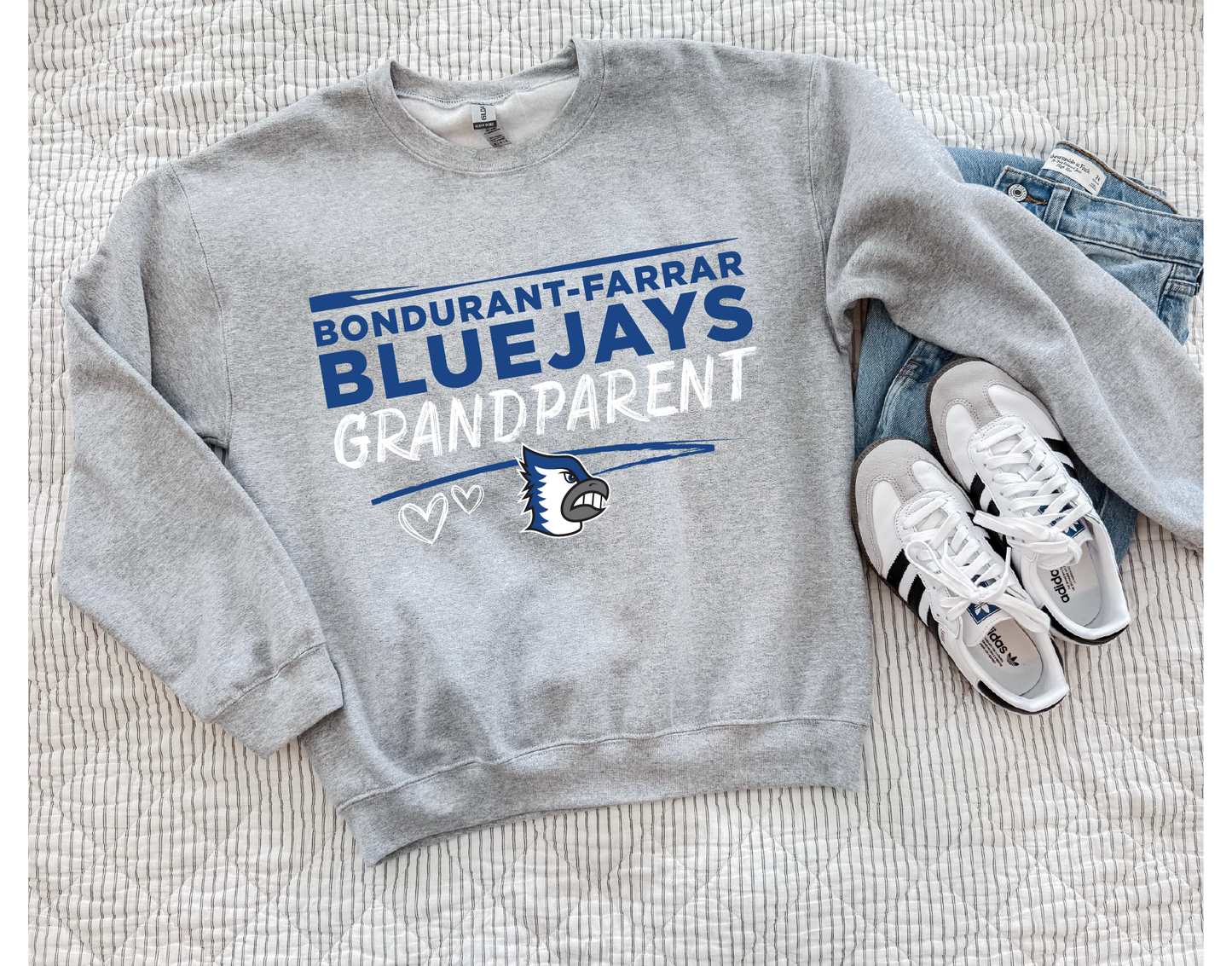 BF Bluejays Grandparent Sweatshirt