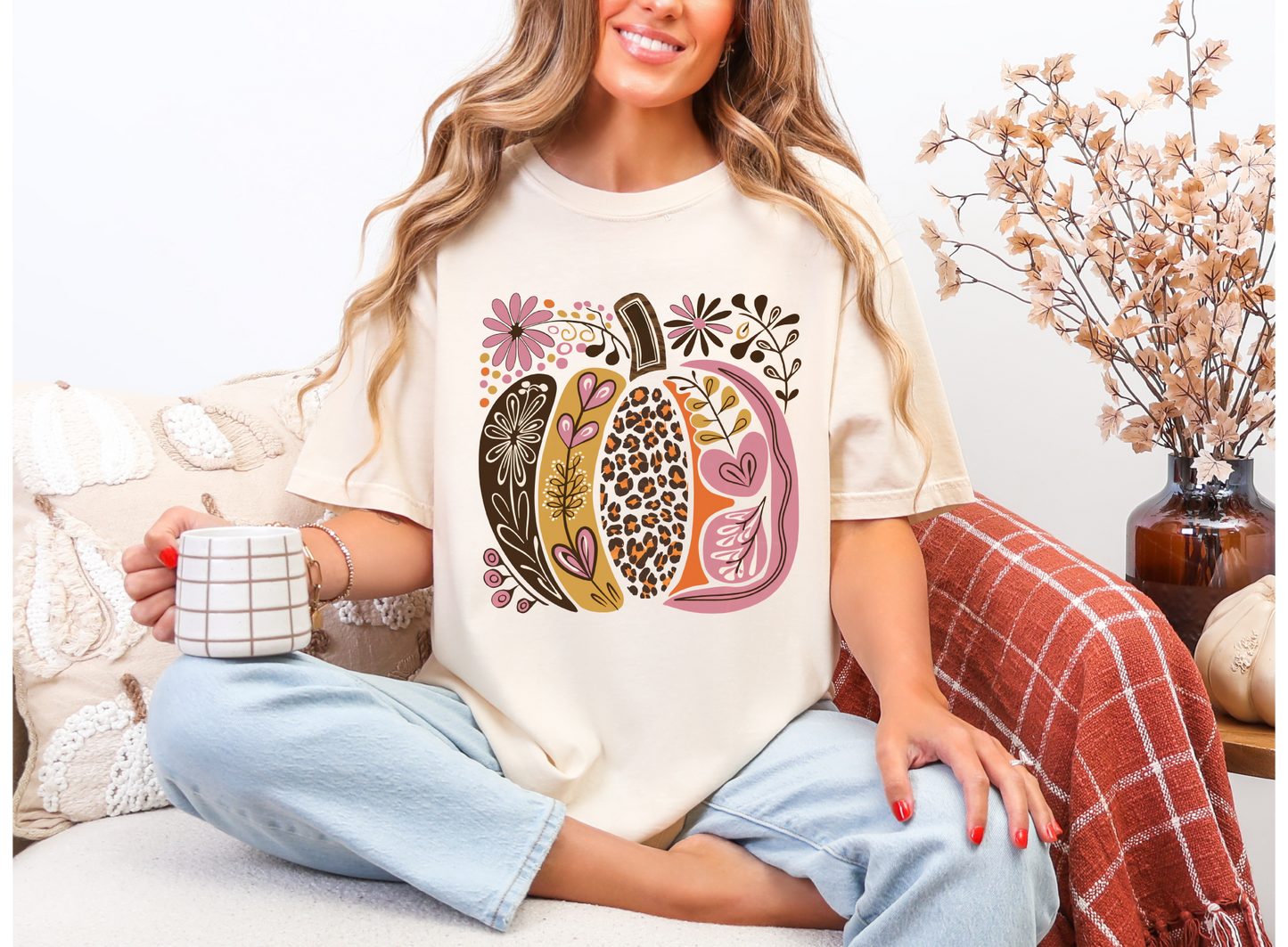Boho Pumpkin T-shirt