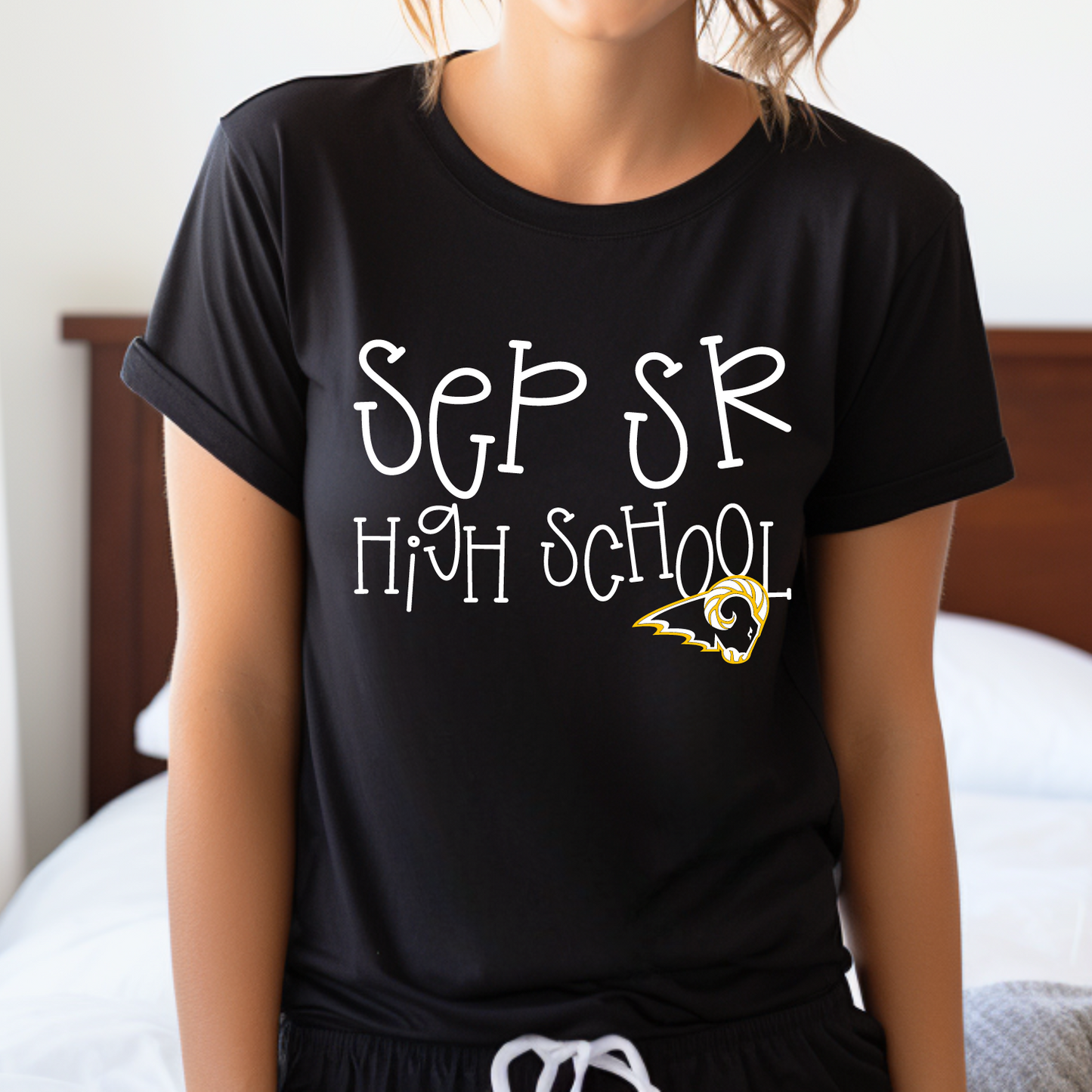 Bouncy Rams SEP School Specific T-shirt (ALL SCHOOLS)
