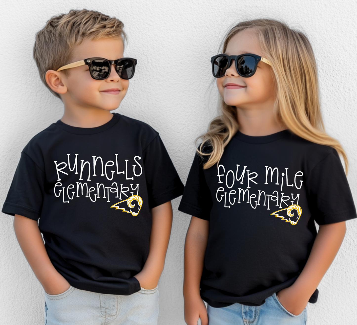 Bouncy Rams SEP School Specific T-shirt (ALL SCHOOLS)