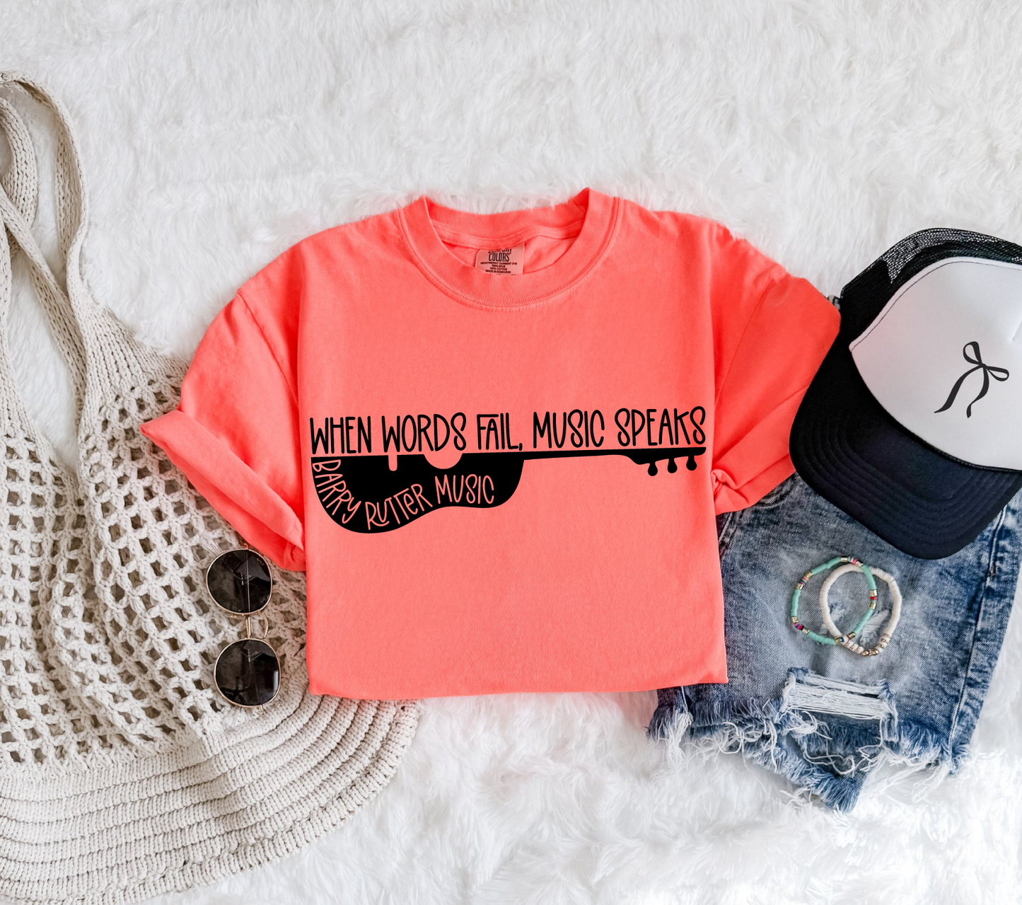 BRM: When Words Fail, Music Speaks T-shirt