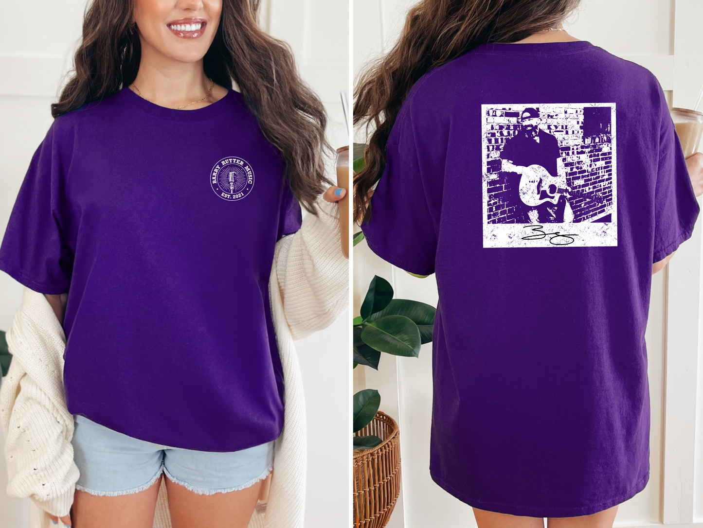 Barry Rutter Music Polaroid T-shirt