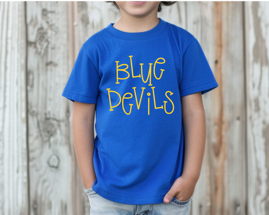 Bouncy Blue Devils T-Shirt