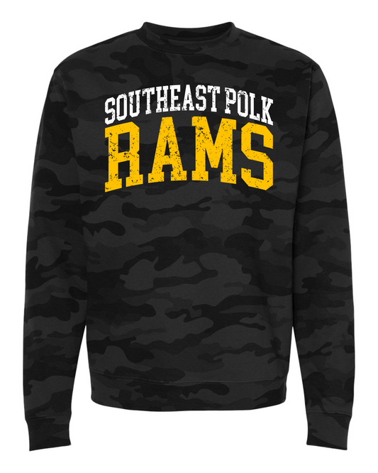 Southeast Polk Rams Camo Sweatshirt