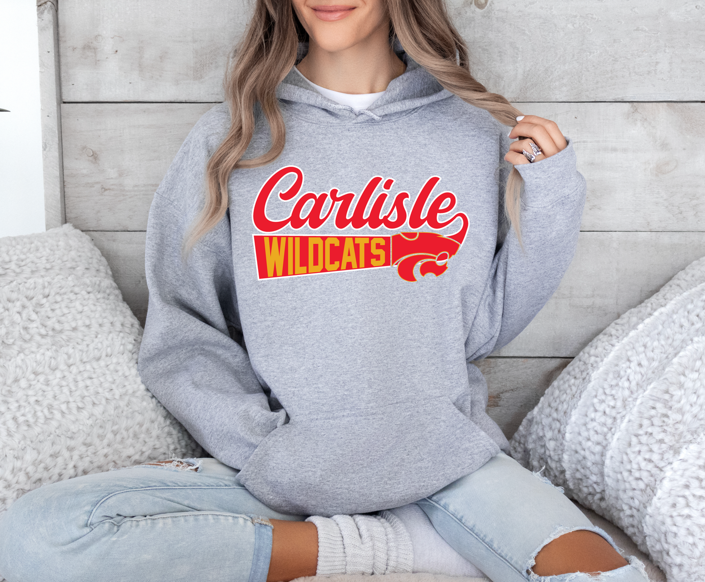 Retro Carlisle Wildcats Sweatshirt