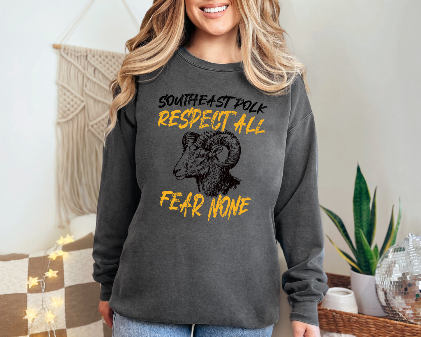 Rams Respect All, Fear None Sweatshirt