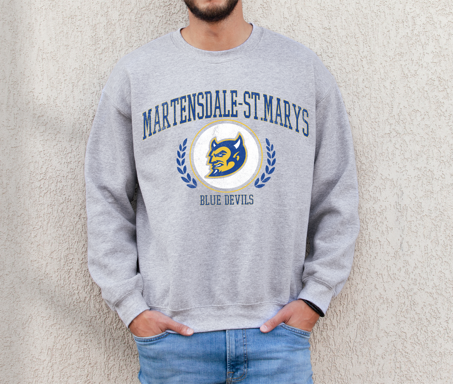 MSTM Blue Devils Crest Sweatshirt