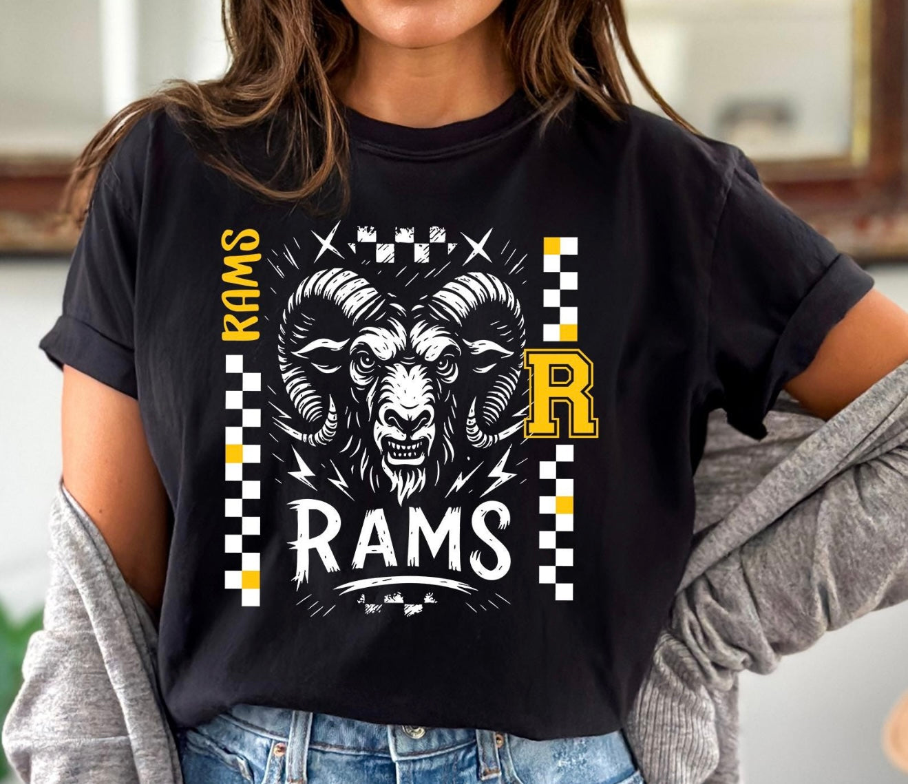 Checkin' Rams T-shirt