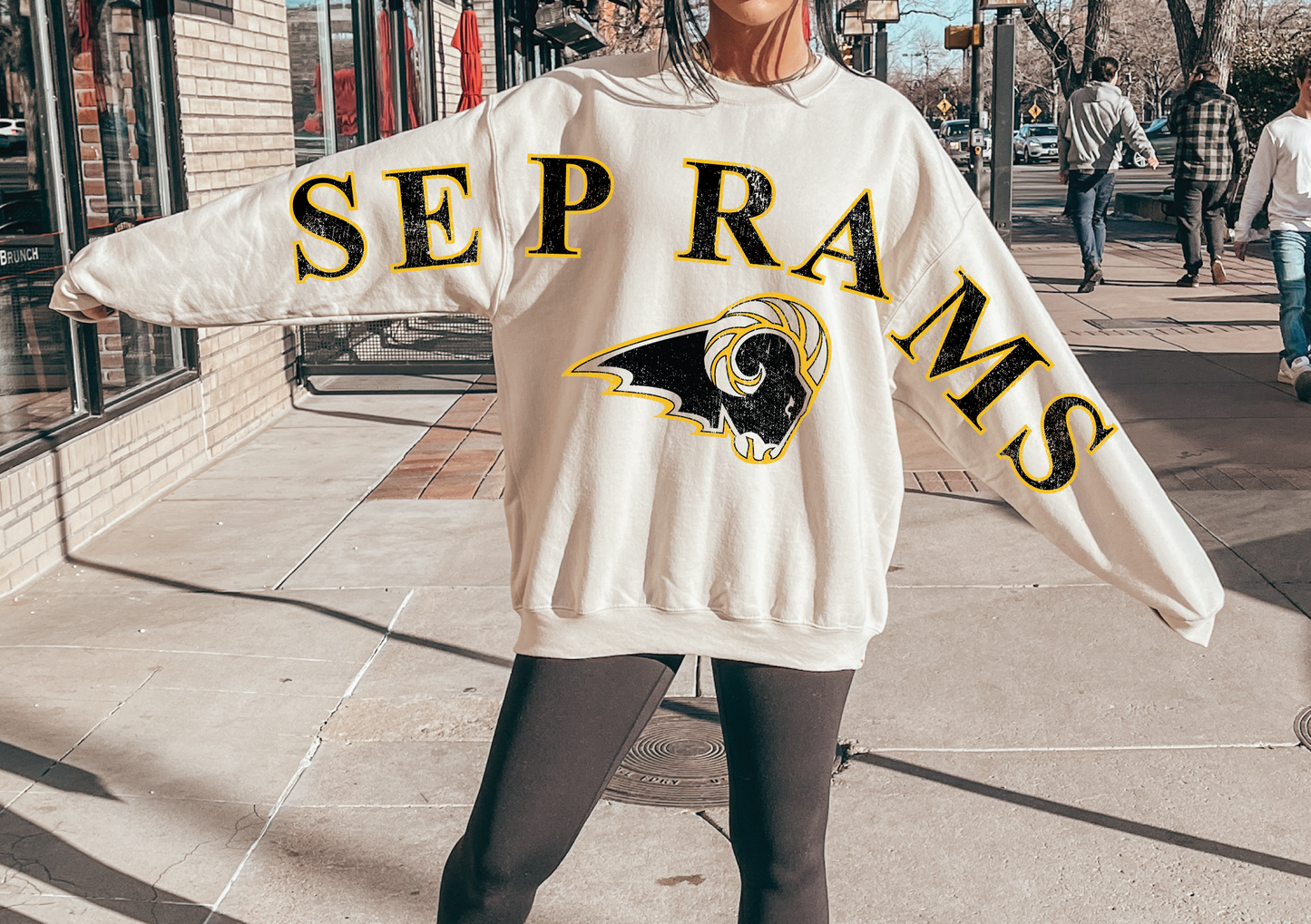 SEP Rams Vintage Full Sleeve Sweatshirt