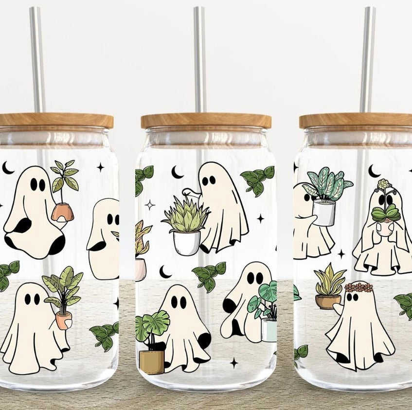 Ghostly Plants Cup