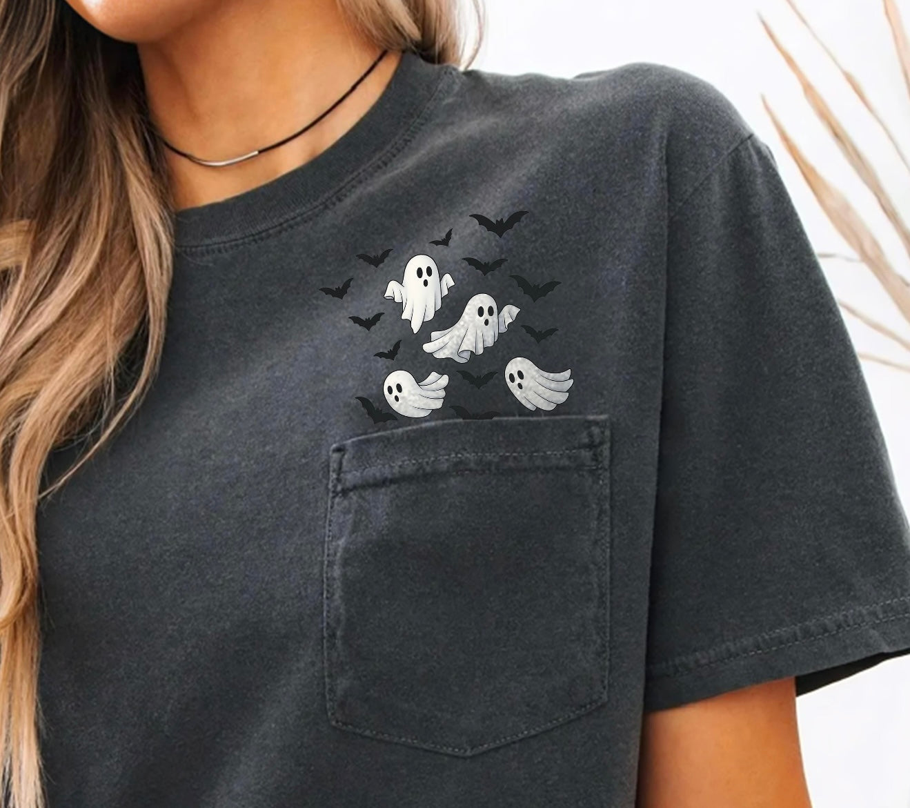 Boos and Bats Pocket T-shirt
