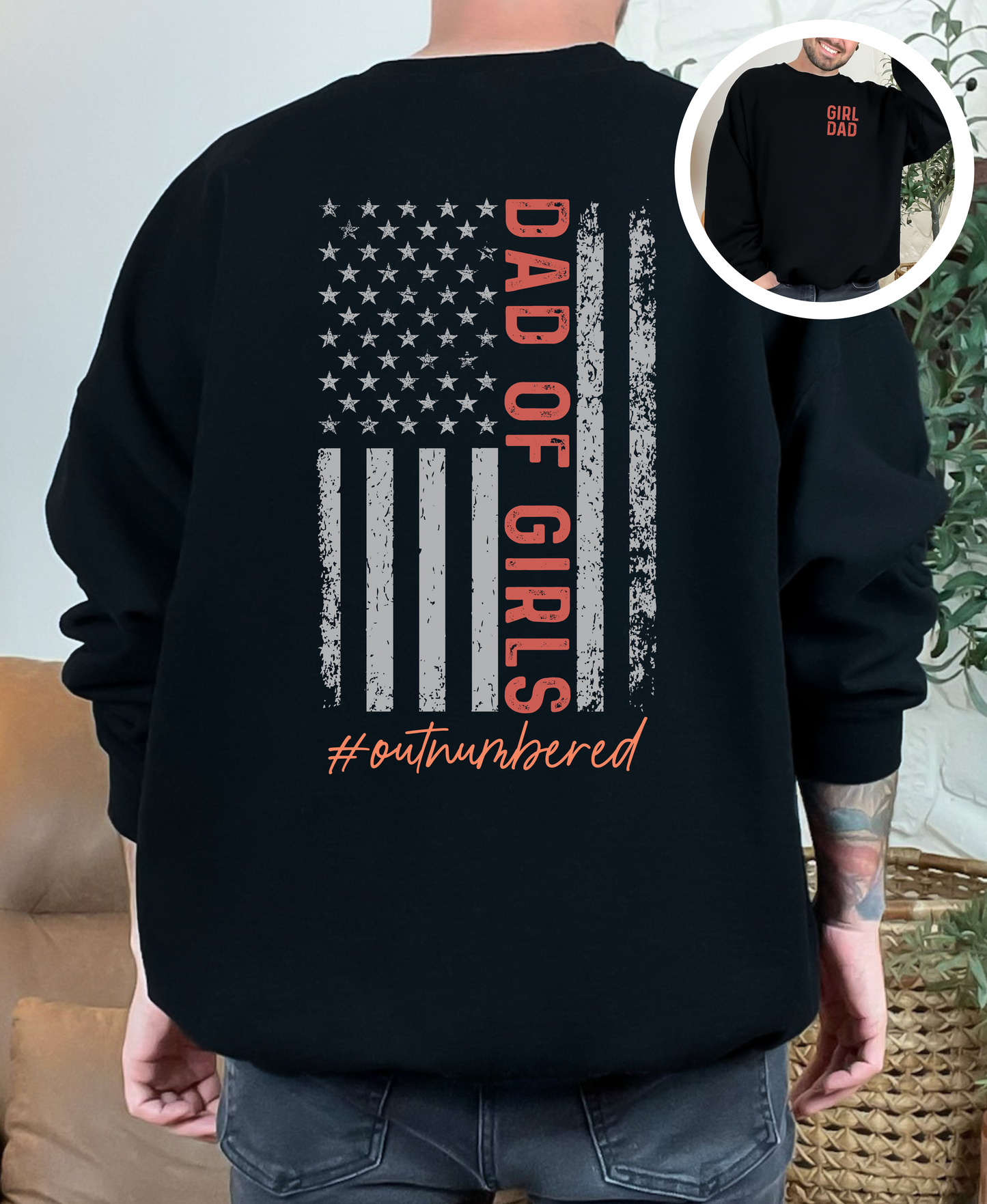 Girl Dad Sweatshirt
