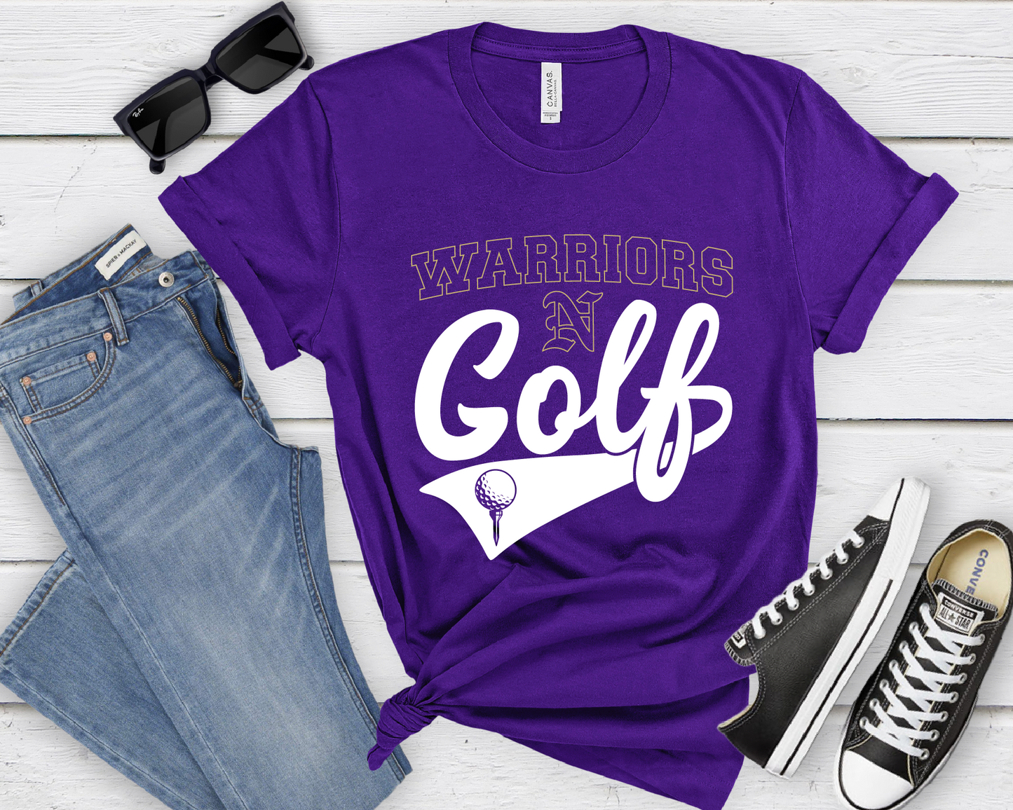 Warriors Golf T-shirt