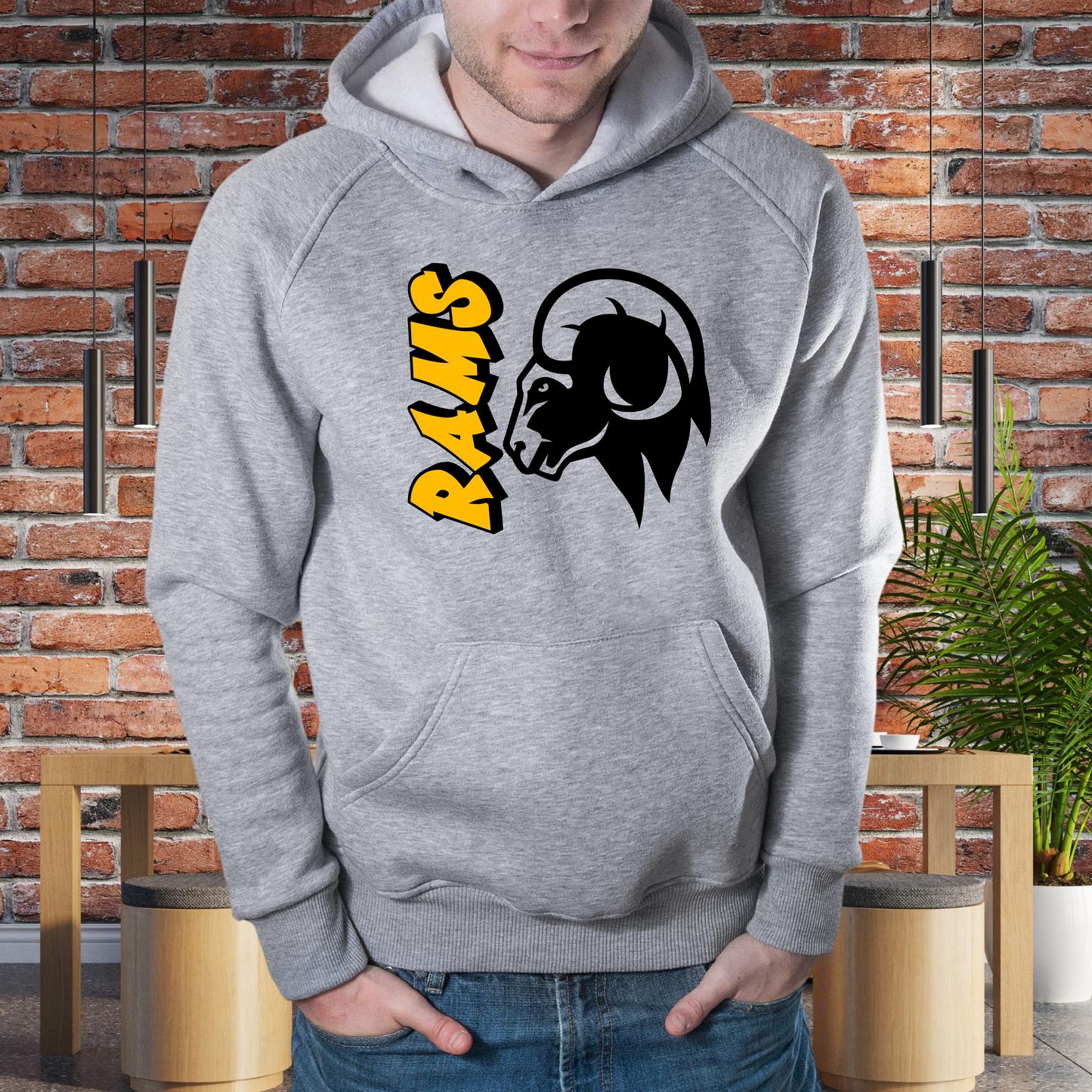 Graffiti Rams Sweatshirt