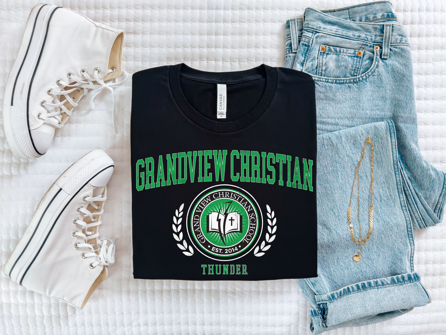 Grand View Christian Crest T-shirt