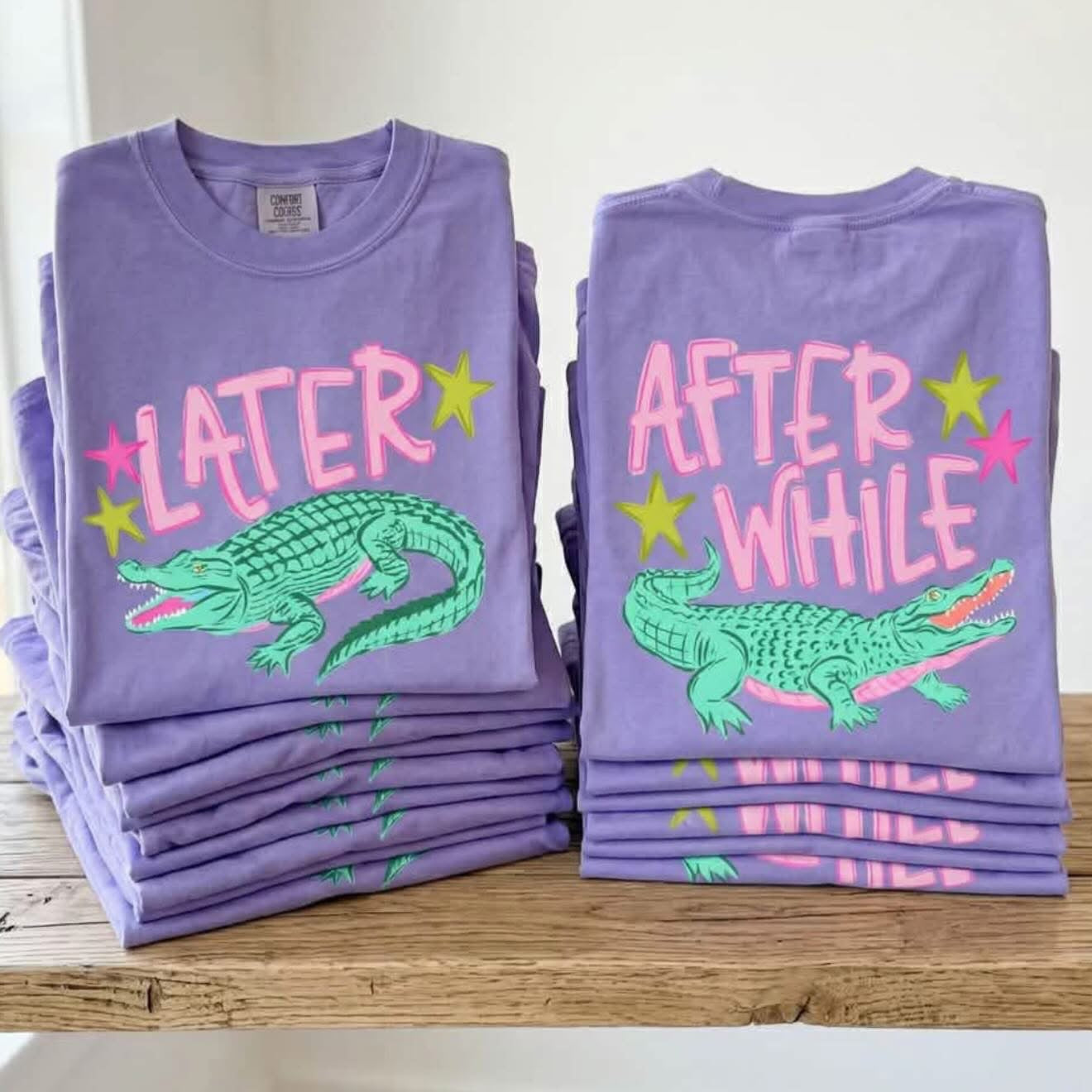 Later Gator, After While Crocodile T-shirt