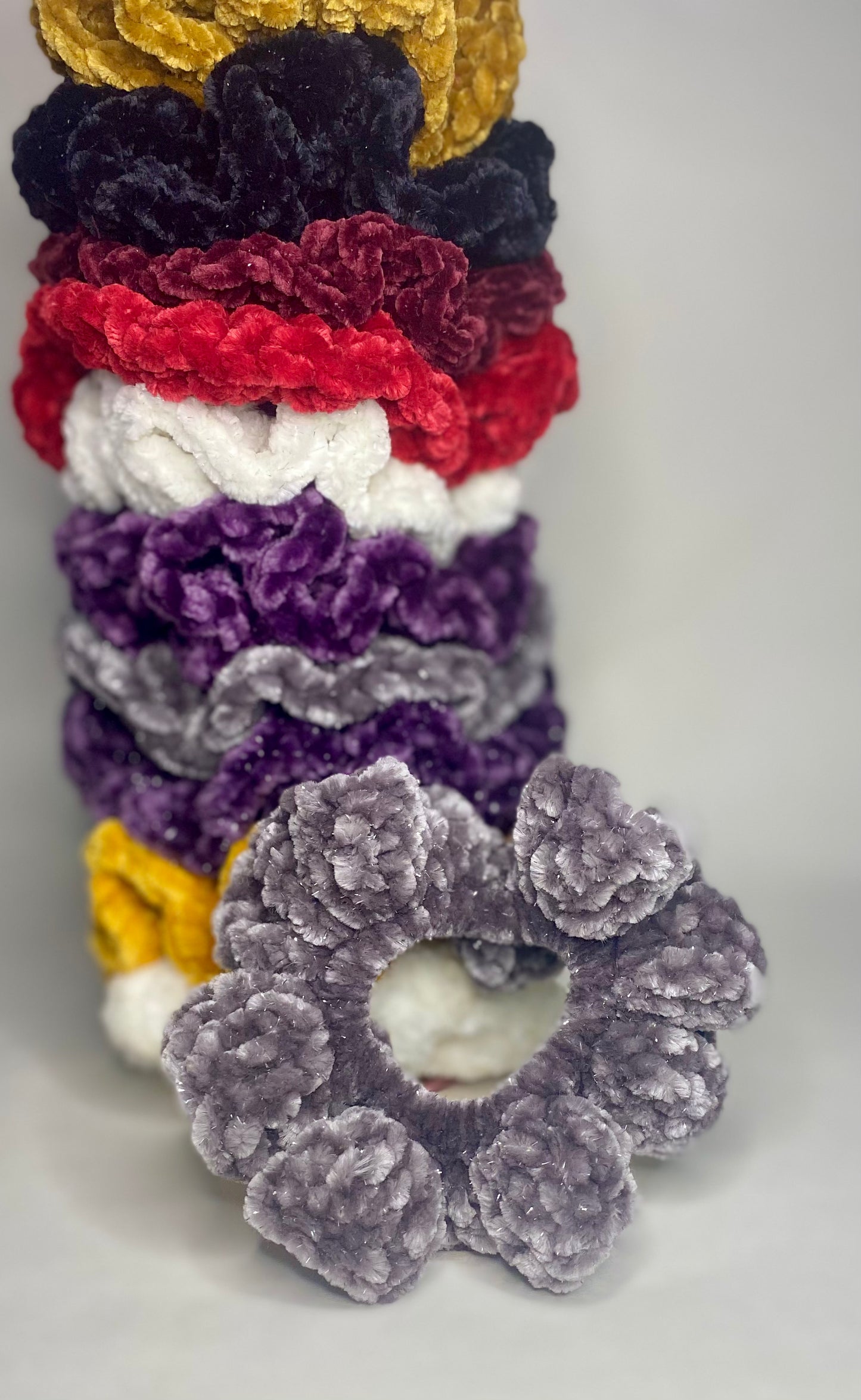 School Spirit Scrunchies