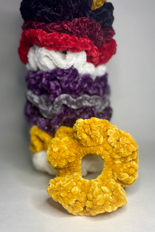 School Spirit Scrunchies