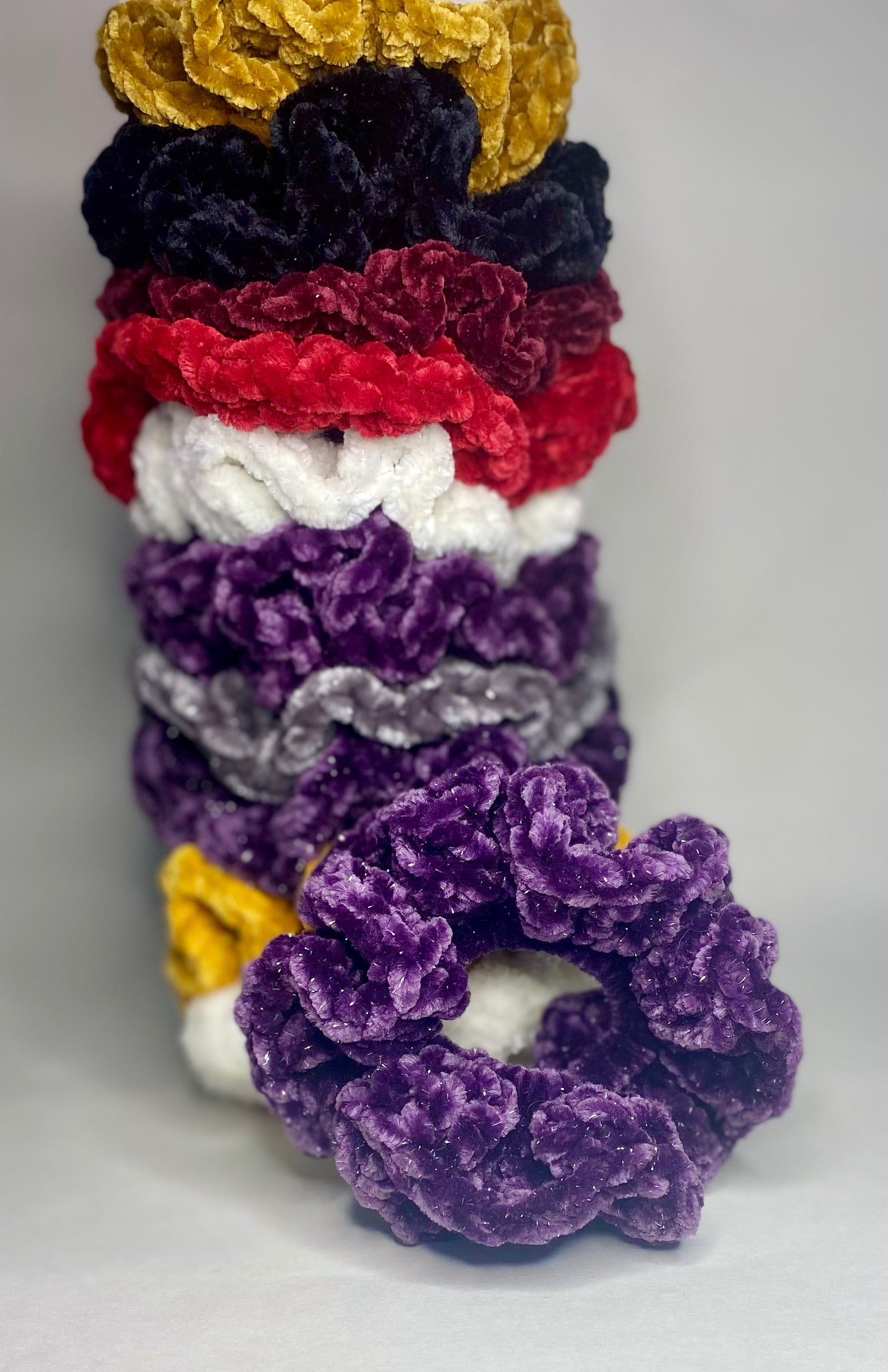 School Spirit Scrunchies
