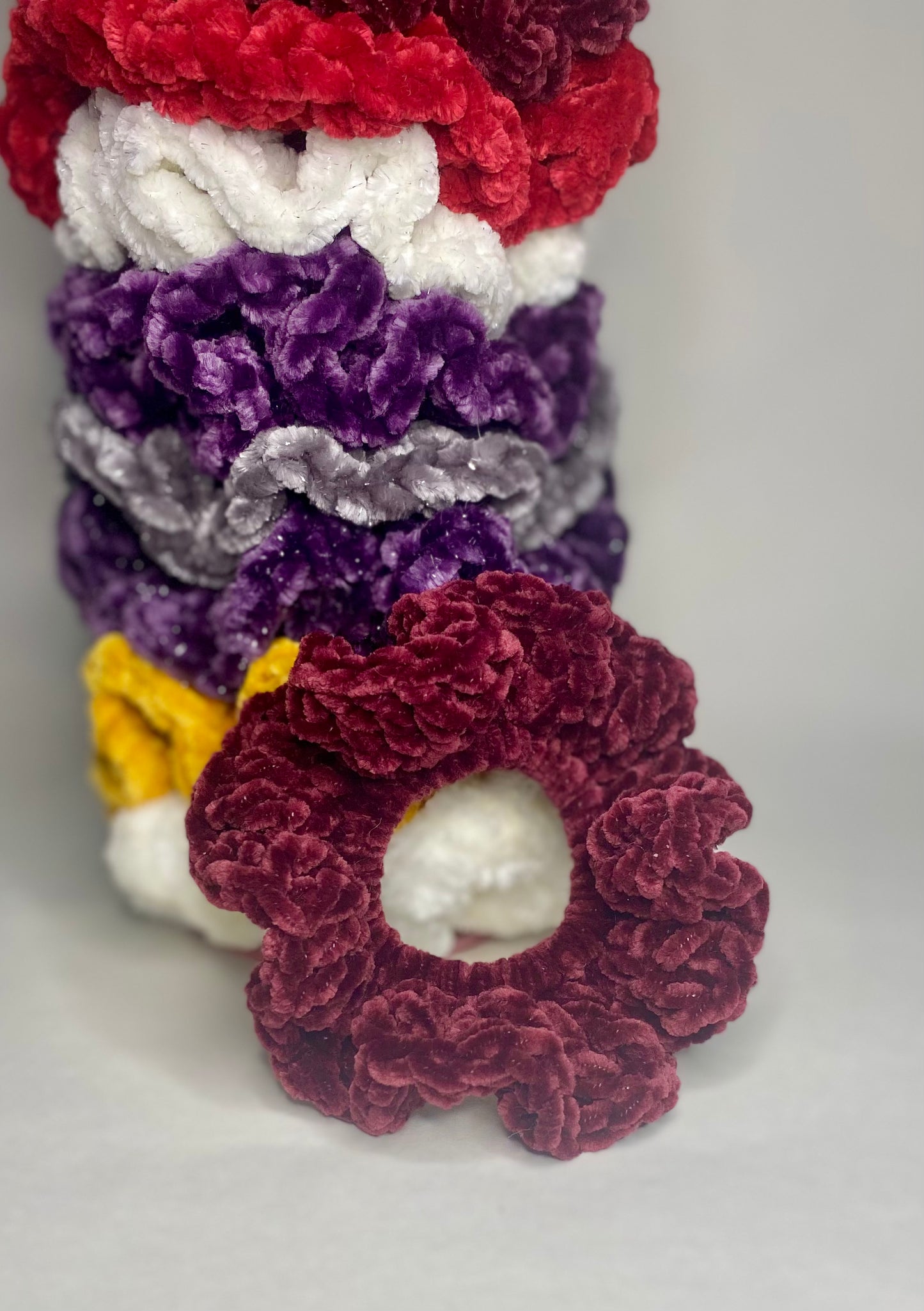 School Spirit Scrunchies