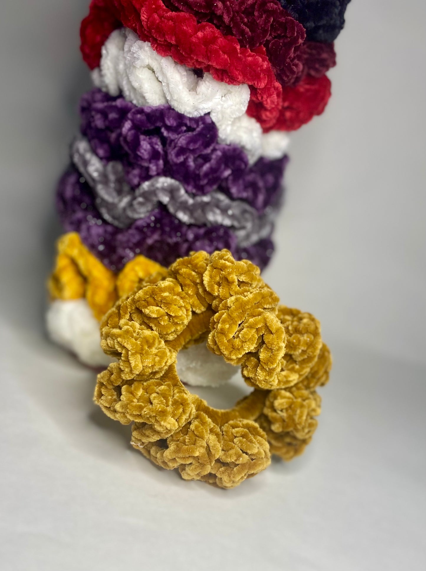 School Spirit Scrunchies