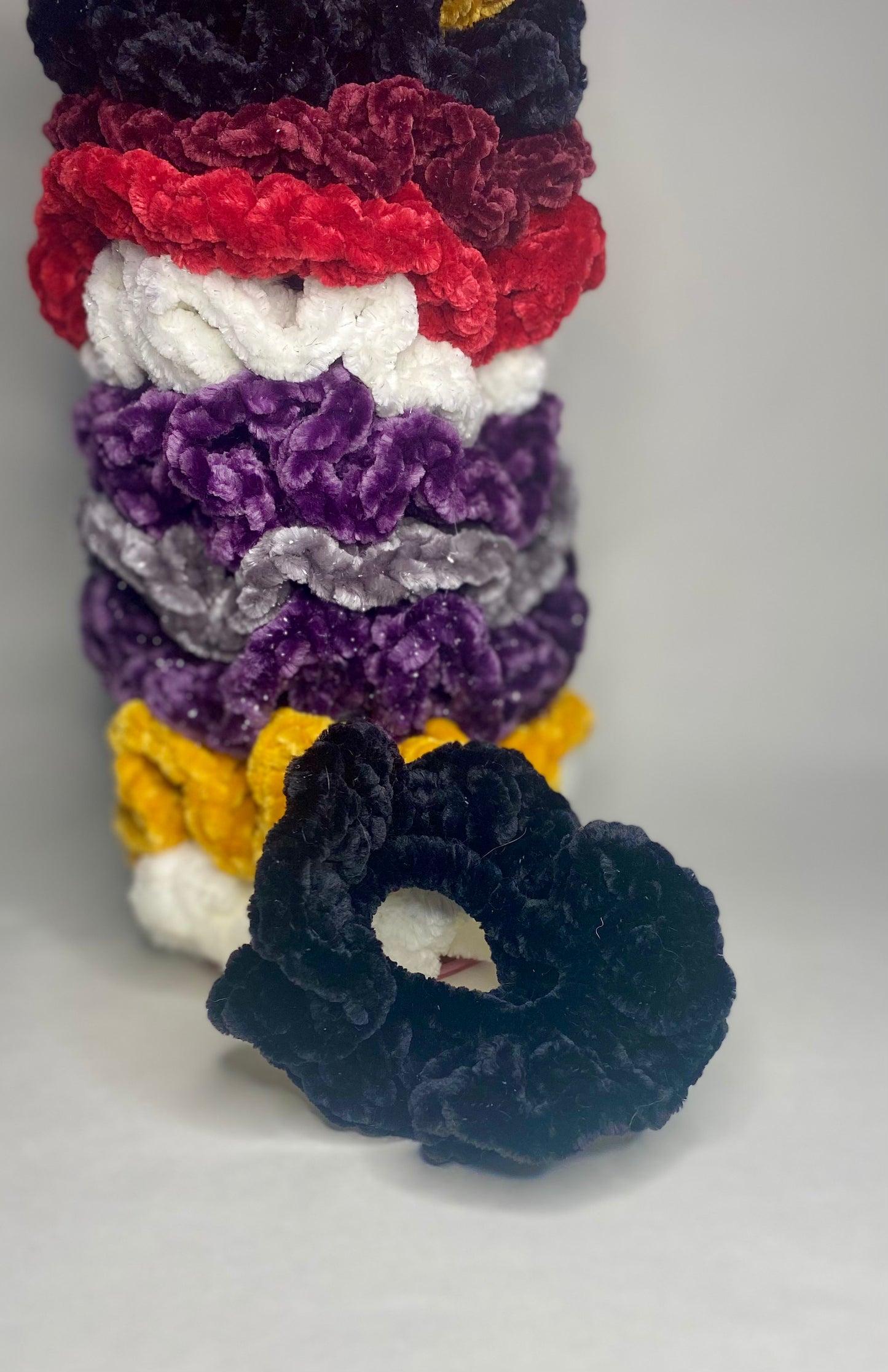 School Spirit Scrunchies