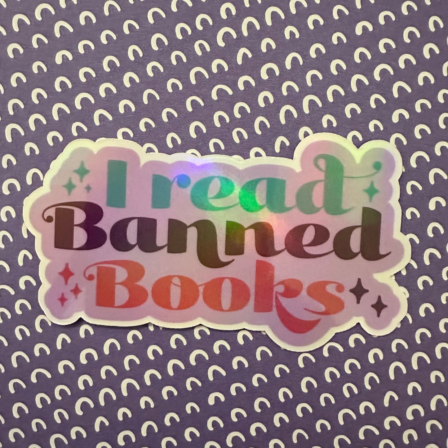 I Read Banned Books Sticker
