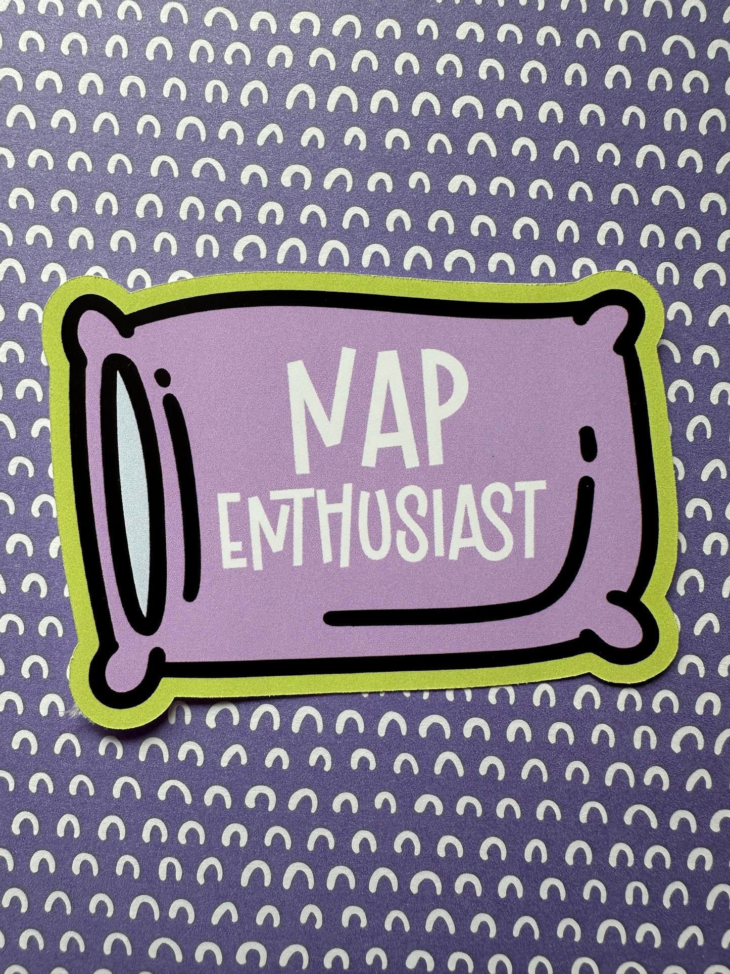 Nap Enthusiast Sticker