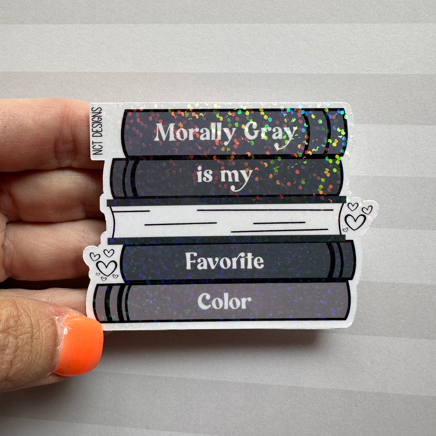 Morally Grey Sticker