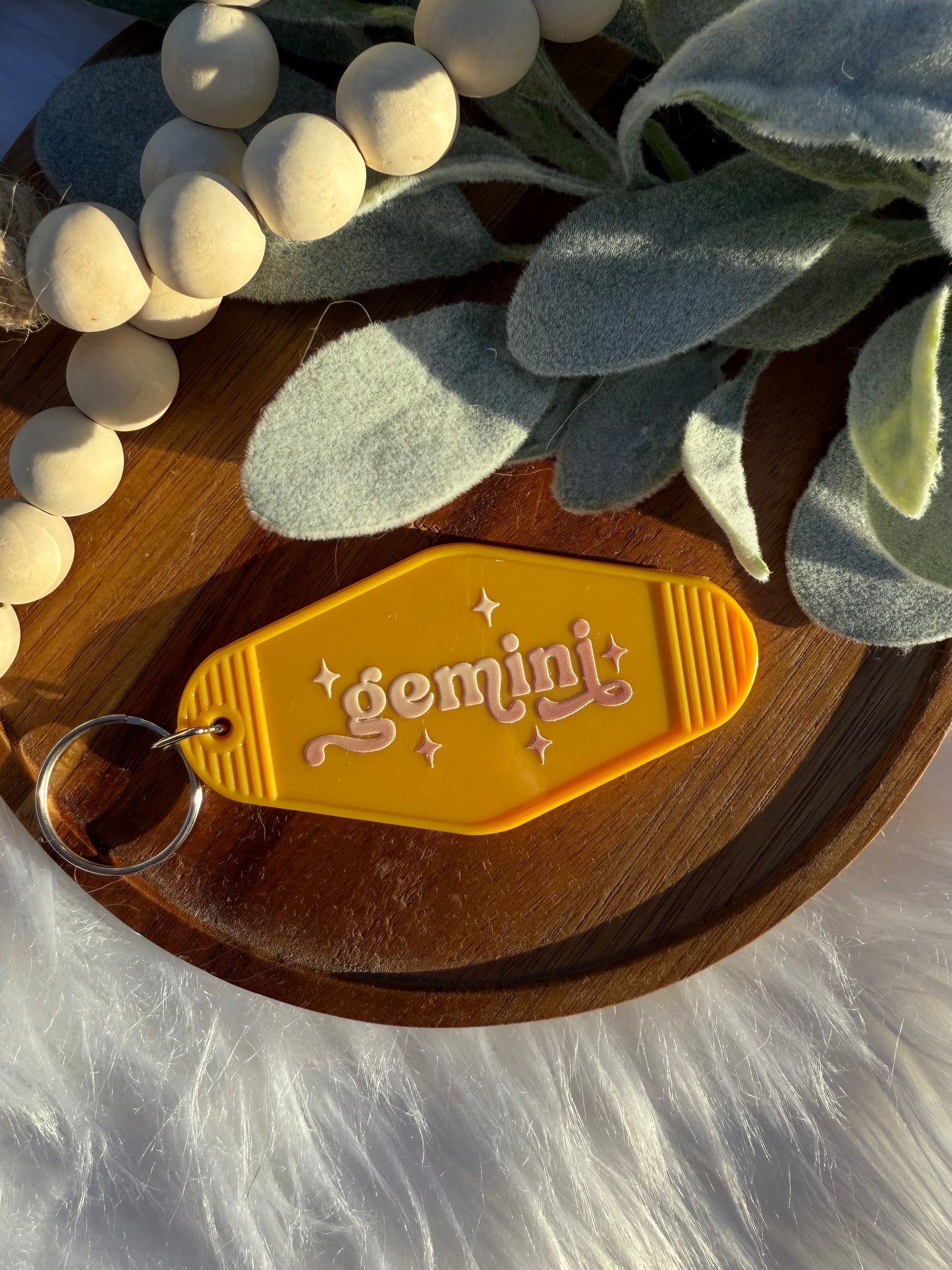 Zodiac Signs - Motel Keychain