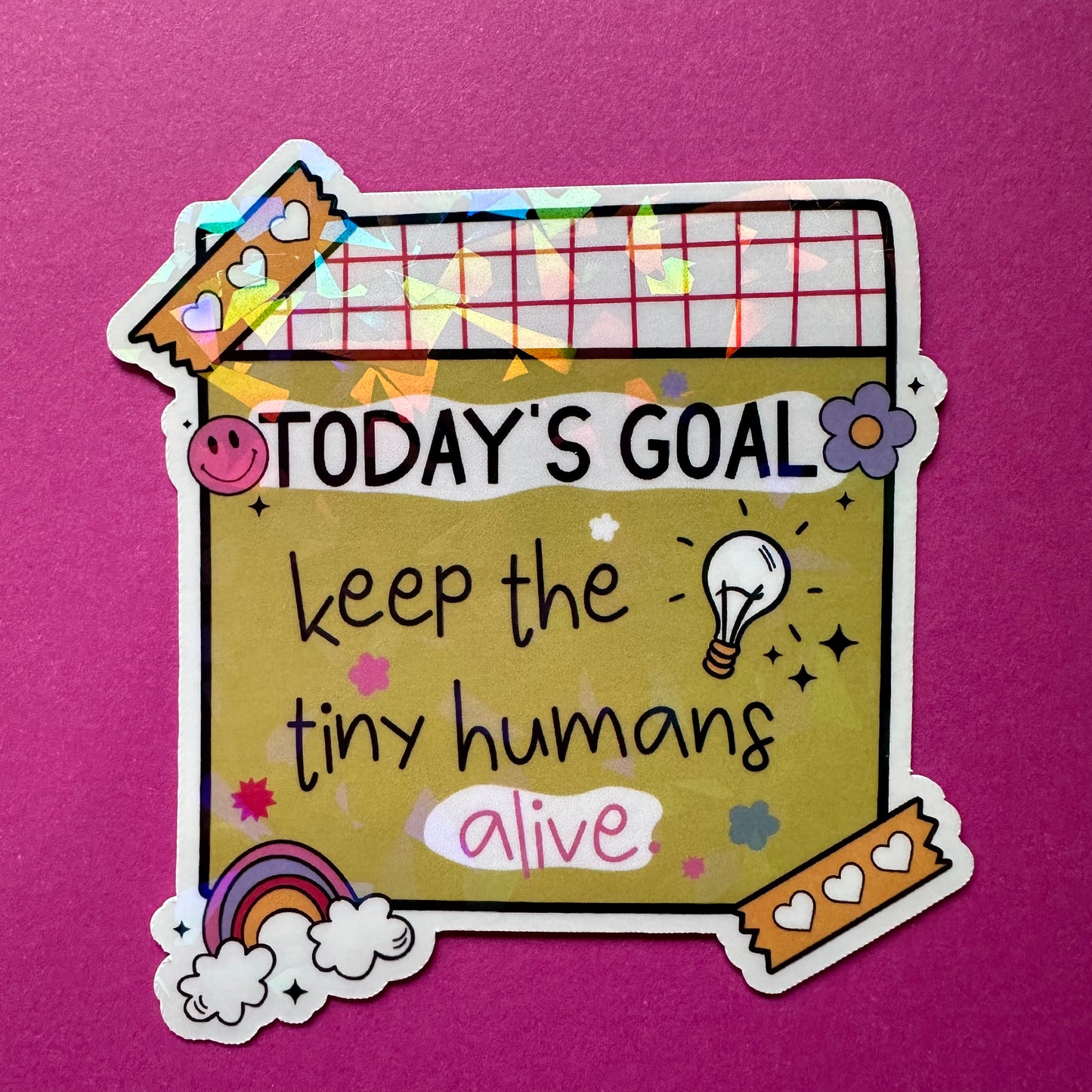 Today's Goal Sticker