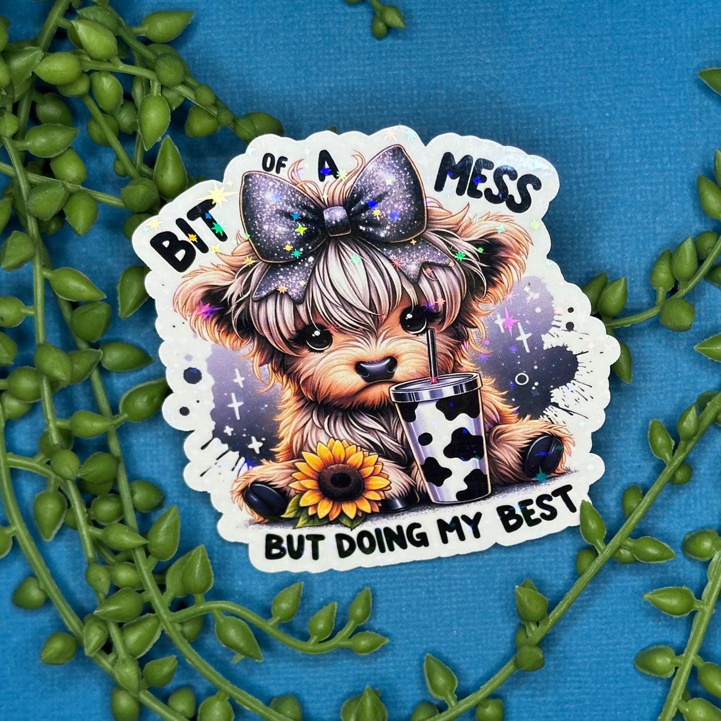 A Bit of a Mess Sticker