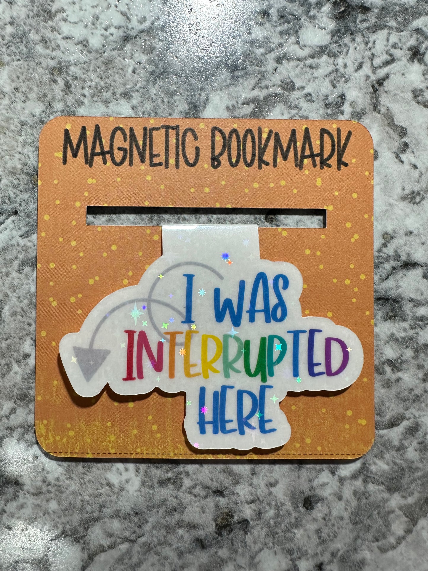 I Was Interrupted Here