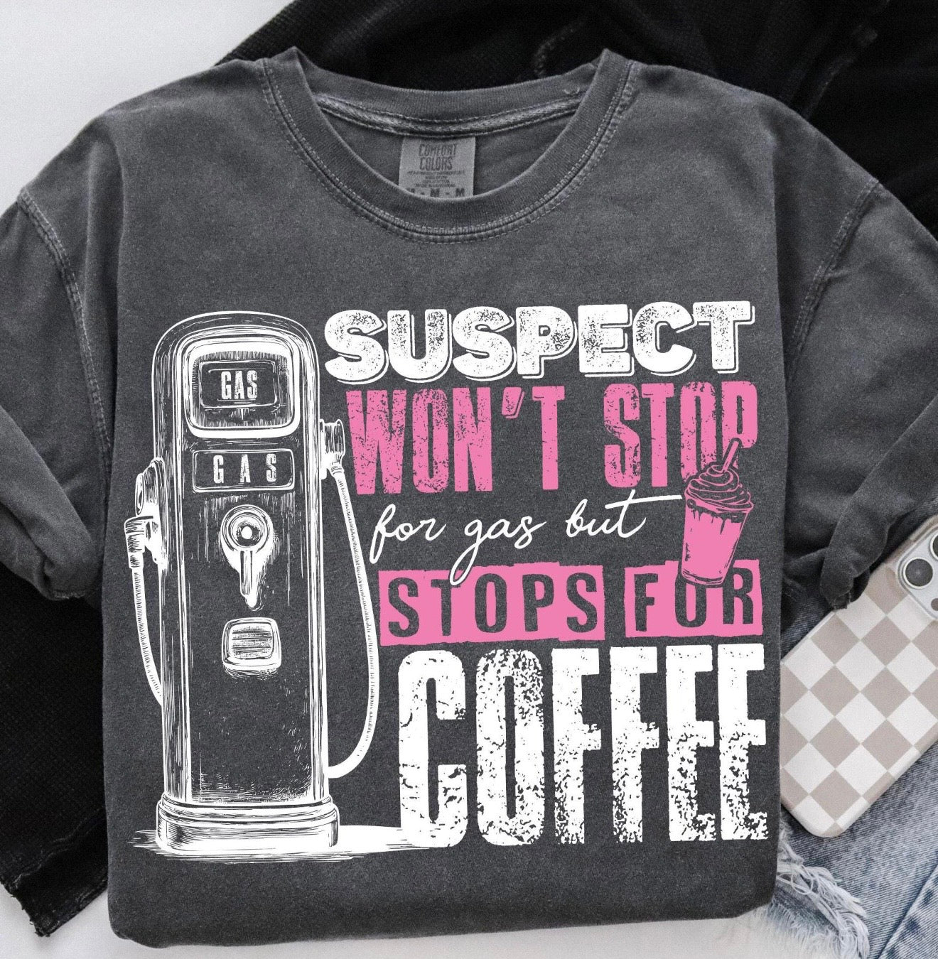 Stops for Coffee T-shirt