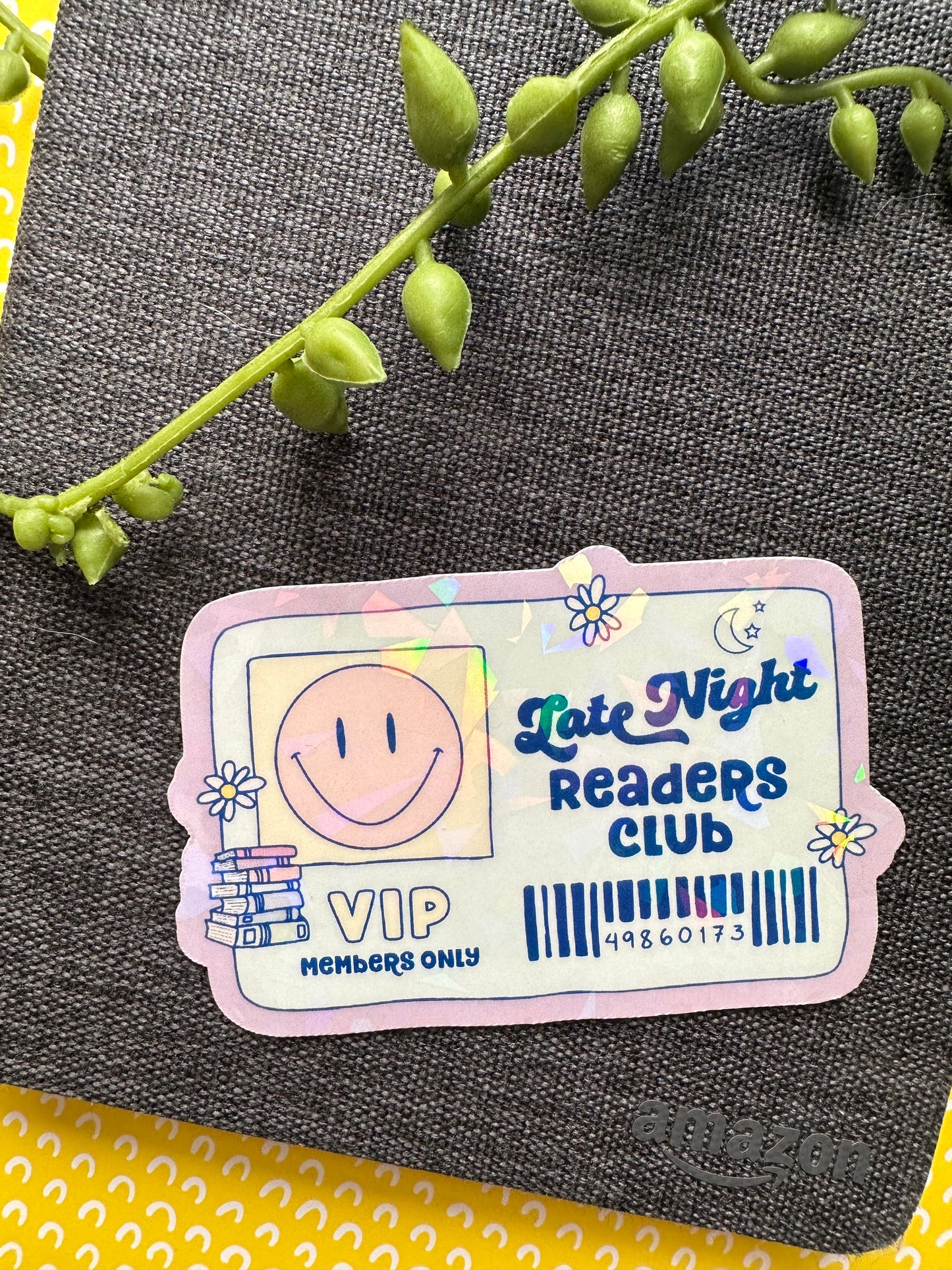 Late Night Readers Club Sticker