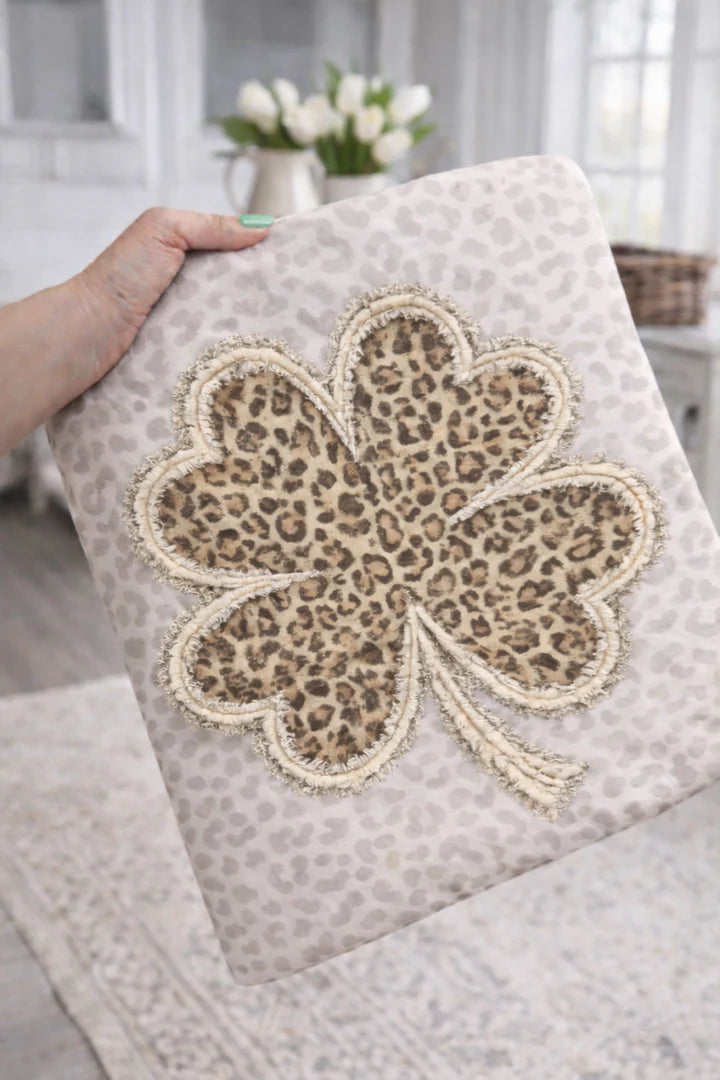 Double Leopard Shamrock T-shirt