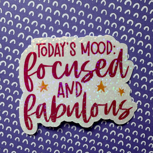 Today's Mood Sticker