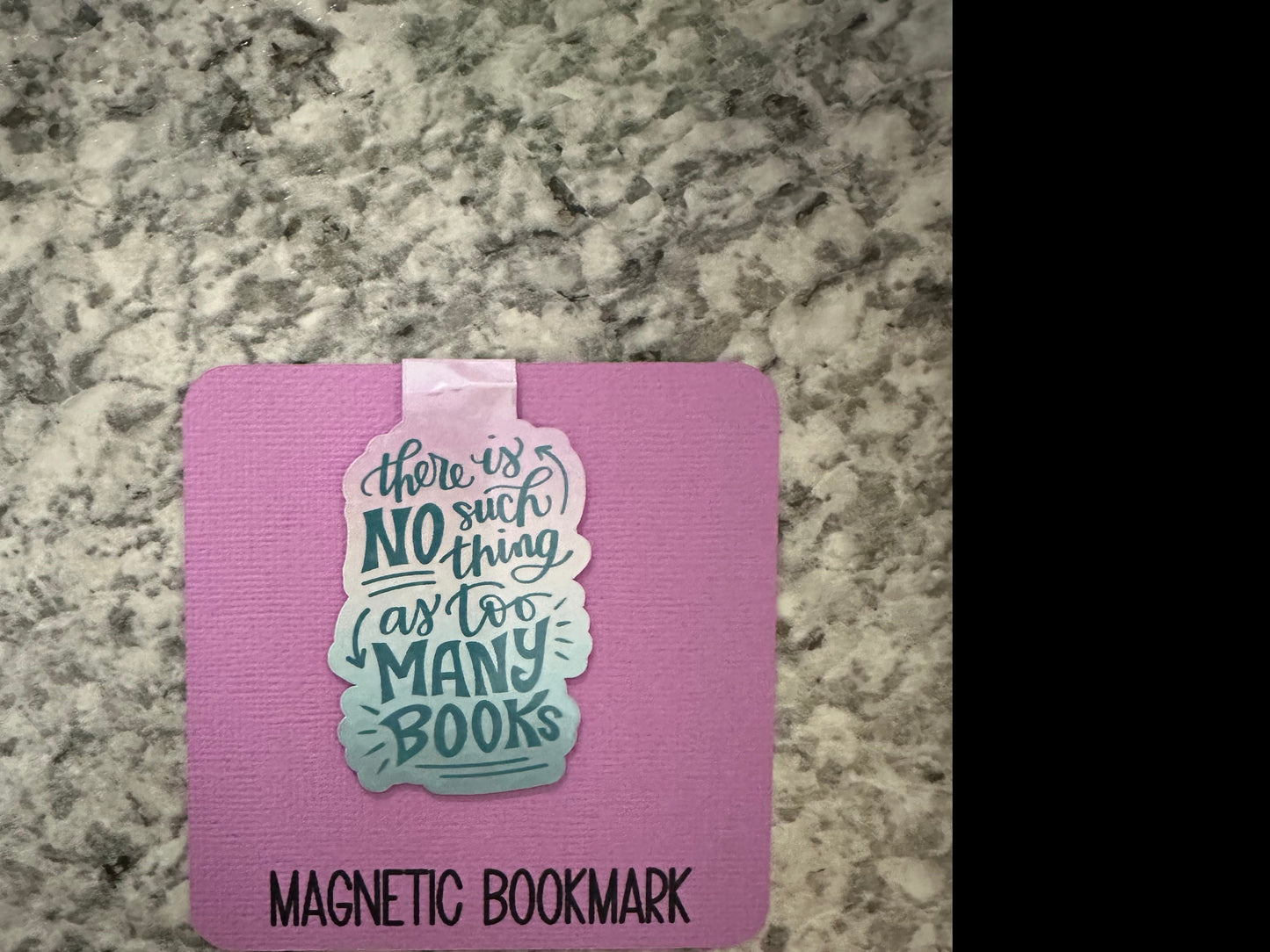 Never too many books