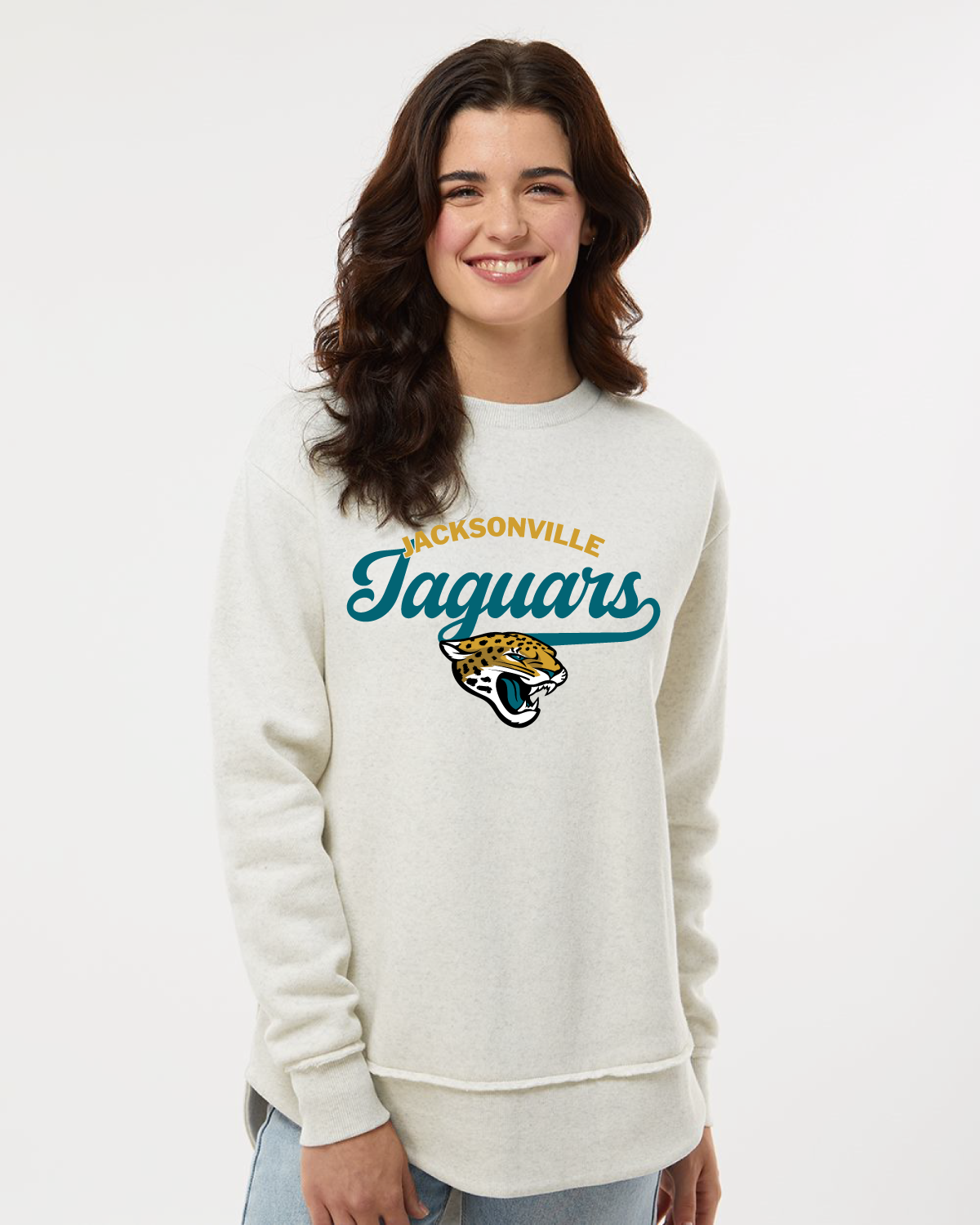 Vintage Jaguars Tunic Sweatshirt
