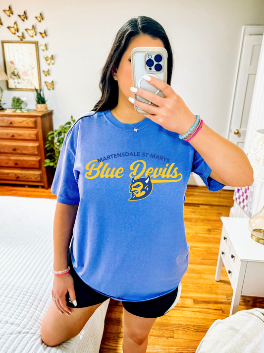 Vintage MSTM Blue Devils T-shirt