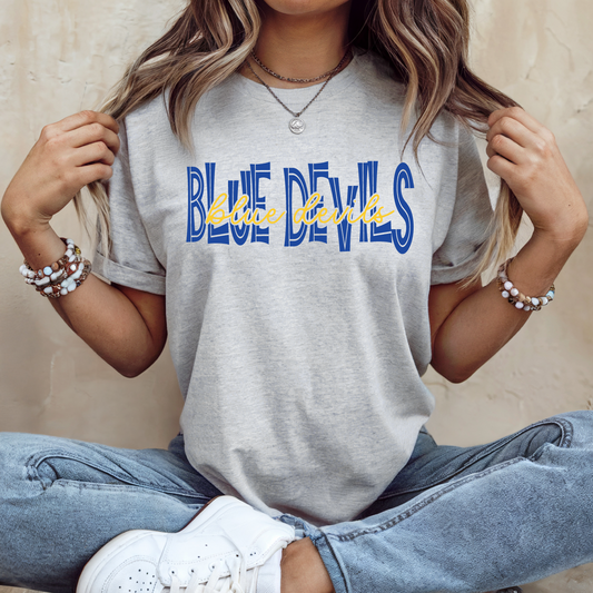 Blue Devils Overlay T-Shirt