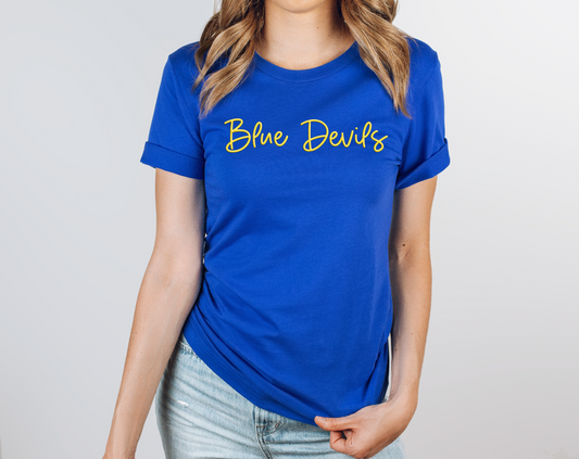 Blue Devils 3D Puff T-shirt